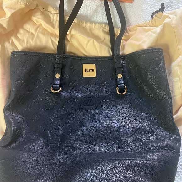 Black Designer Tote Bag - Picture 1 of 6